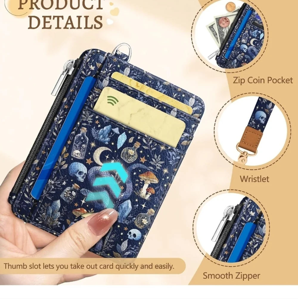 Mystical Blue Phone Case with Strap